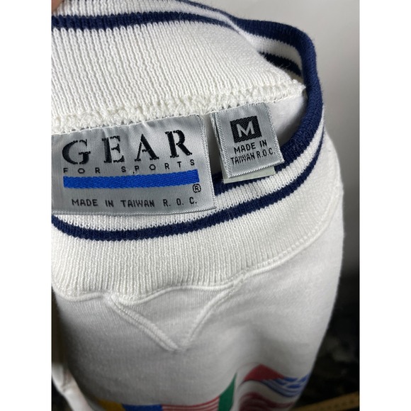 Vintage 1990 Coca Cola International Sweatshirt White Mens Medium - Picture 6 of 8